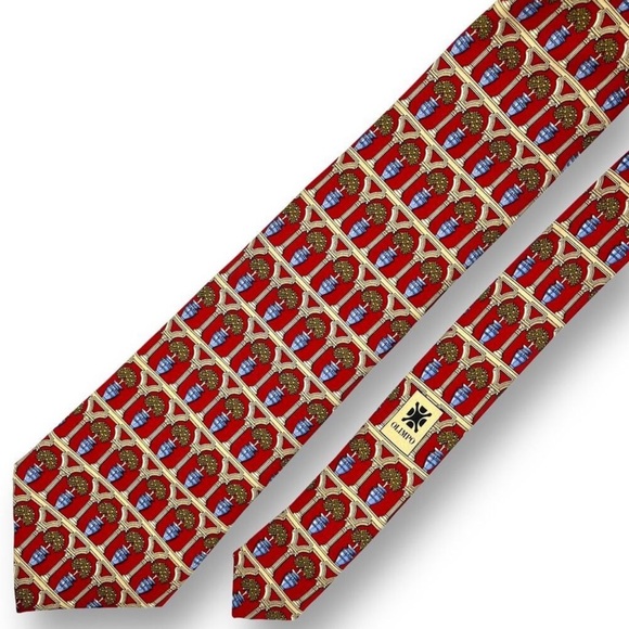 Eximious of London Topiary 100% Silk Necktie - Picture 6 of 12